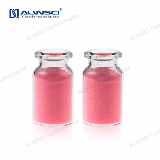 Alwsci 6ml ND20 Clear Crimp Headspace Gc Glass Vial for Chromatography Analysis