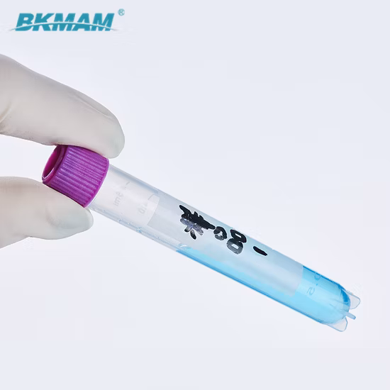 Laboratory Disposable Plastic PP 2.0ml External Thread Cryogenic Vials with Multi Codes Self-Standing Low Temperature Storage Ln Storage