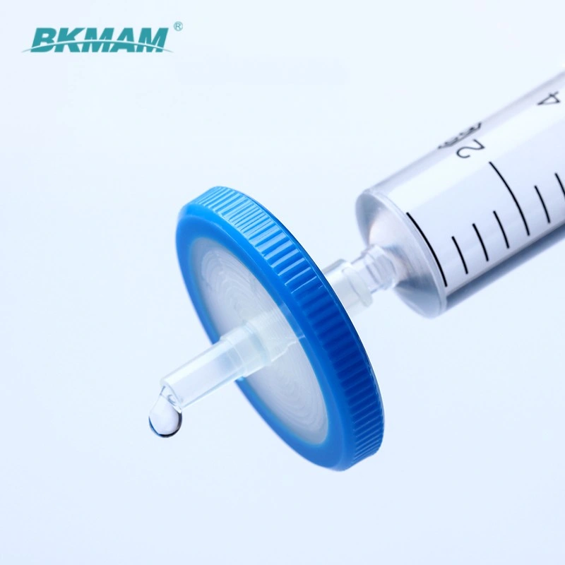 2022 Hot Sale Membrane Filter 0.22 Micron Sterile Mce Pes PTFE PVDF RC Nylon Syringe Filters