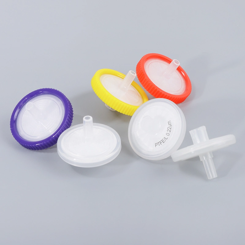 Medical Supply PTFE Pte PVDF 0.22um Syringe Micro Filter