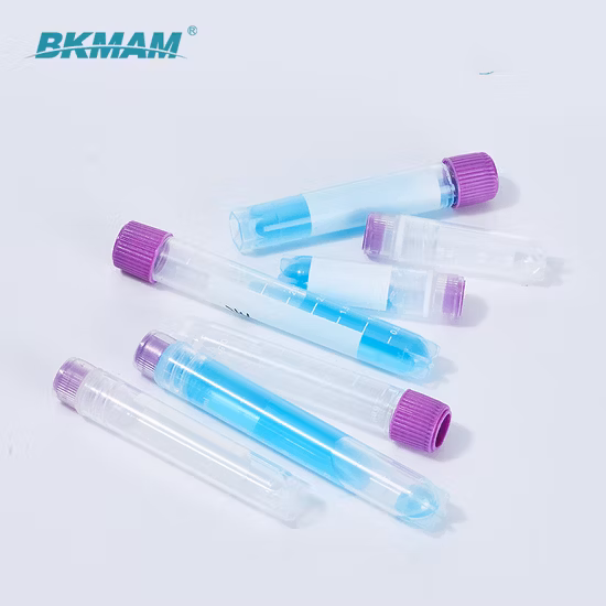 Laboratory Disposable Plastic PP 2.0ml External Thread Cryogenic Vials with Multi Codes Self-Standing Low Temperature Storage Ln Storage