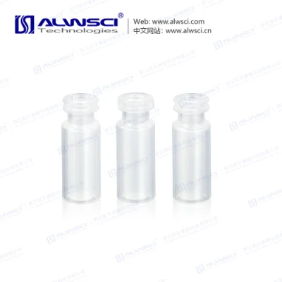 2ml 11mm 12X32mm PP Snap Top Vial con microinserto de 0,7ml para laboratorio